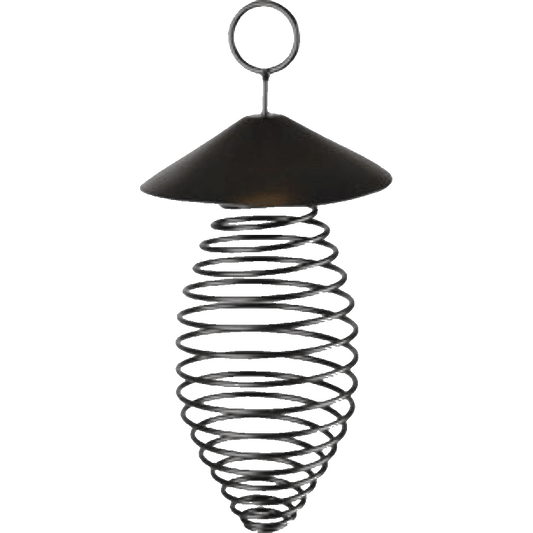Support en spirale pour boules de graisse, noir