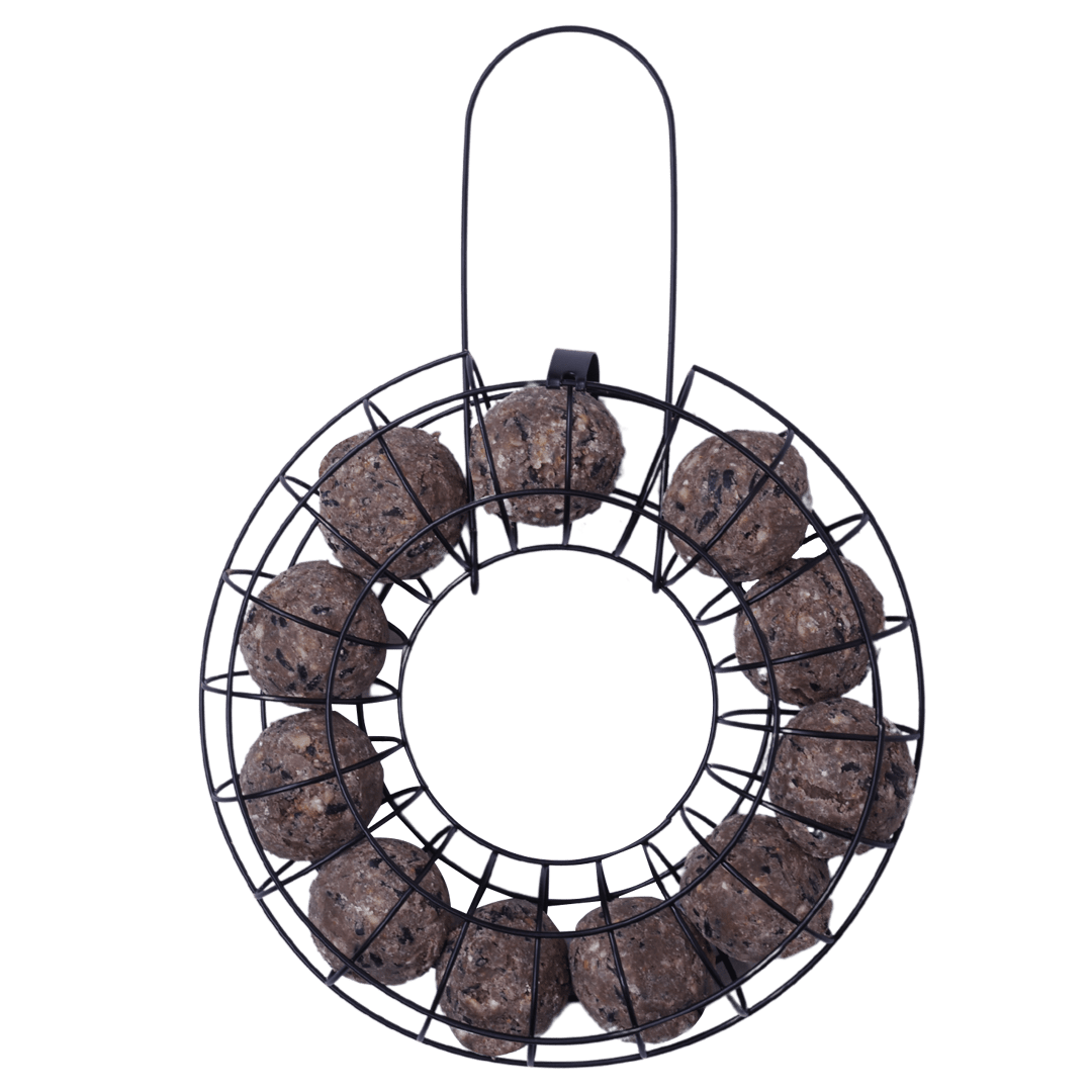 Couronne pour boules de graisse, métal noir