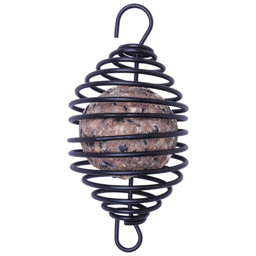 Distributeur en spirale pour boules de graisse, métal noir