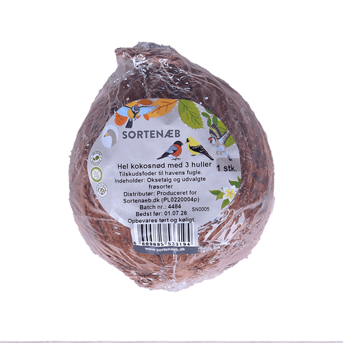 Sortenaeb – Noix de coco entière à 3 ouvertures, 350 g
